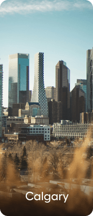 Calgary city skyline