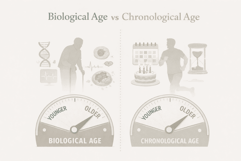 Biological Age vs Chronological Age: What’s the Difference?